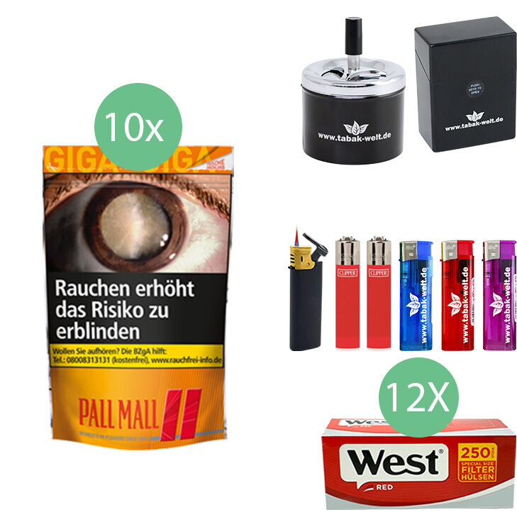 10xpall mall-beutel-1500-hülsen-250